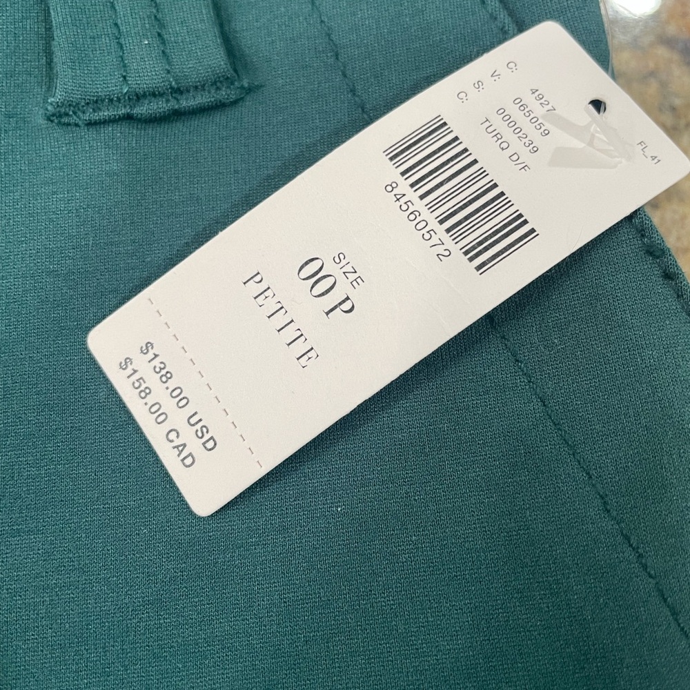 Maeve Green Wide-Leg Pants - Picture 3 of 8